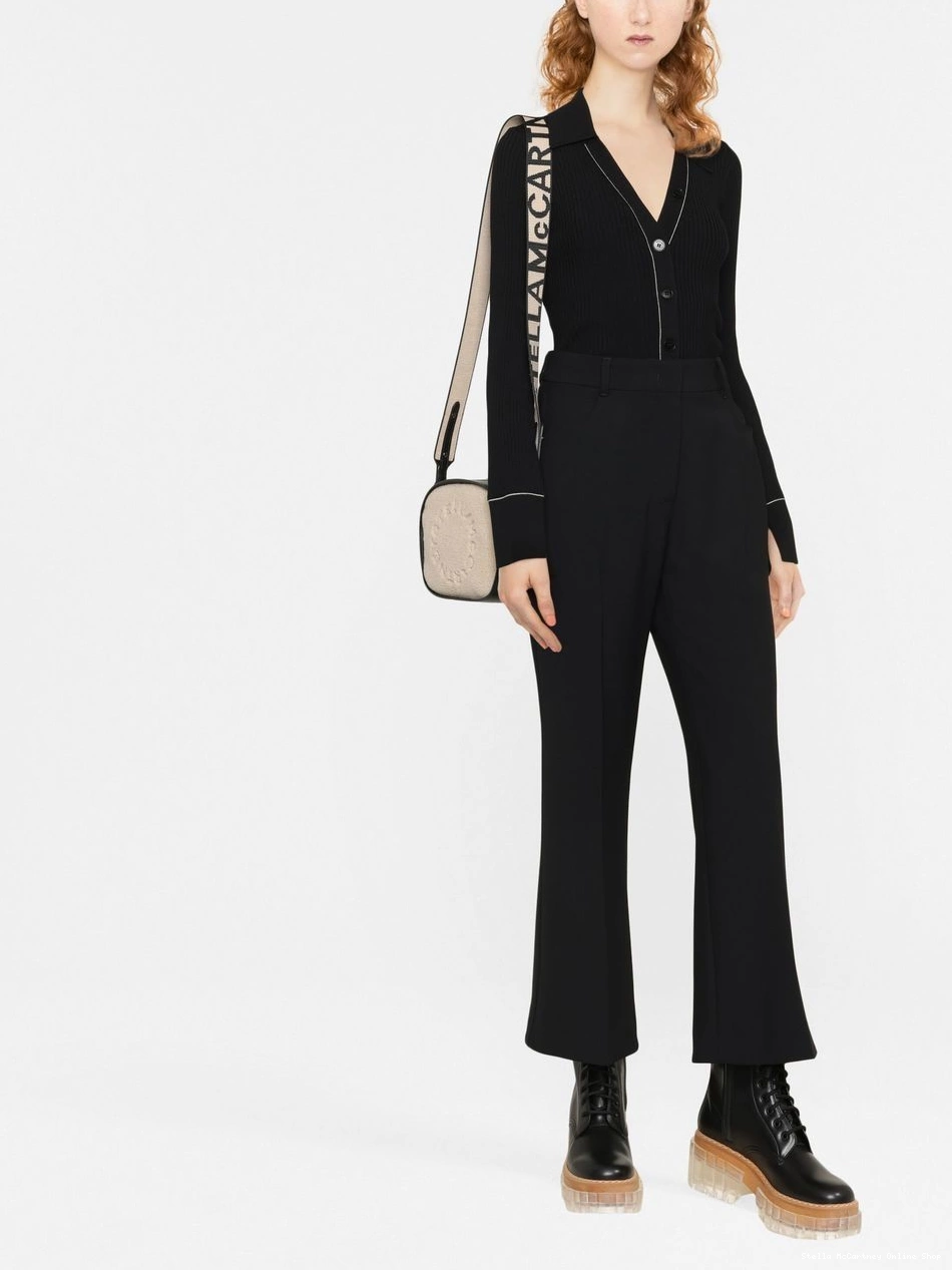 Affordable cropped Stella bootcut McCartney trousers Women 0329
